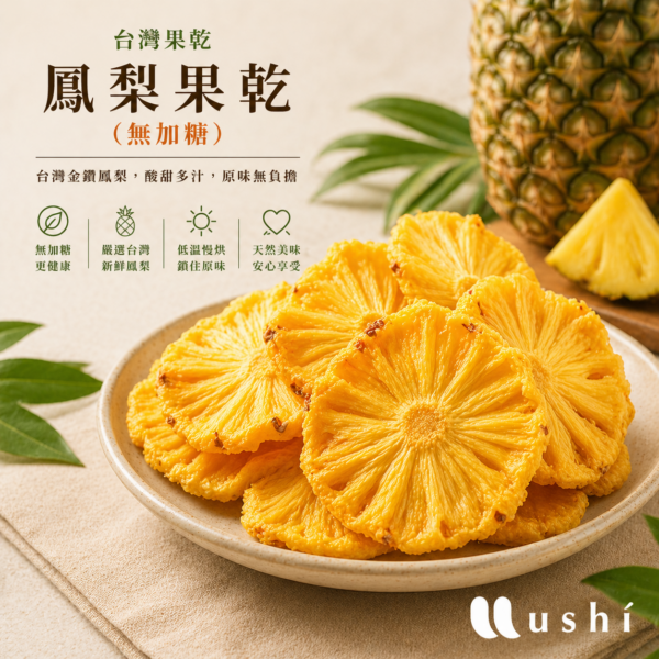 鳳梨果乾（無加糖）