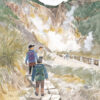 陽明山小油坑 明信片