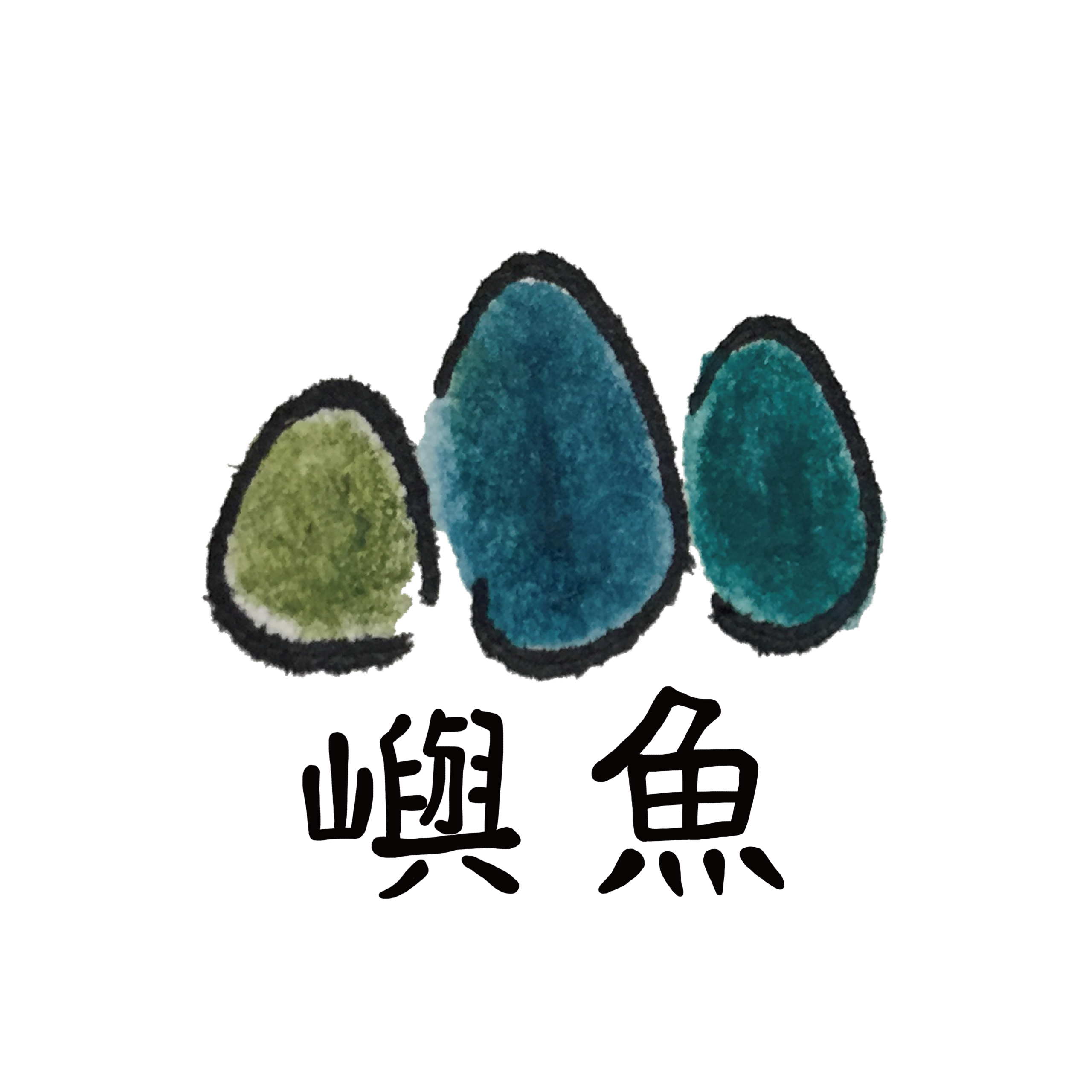 嶼魚廚房 logo
